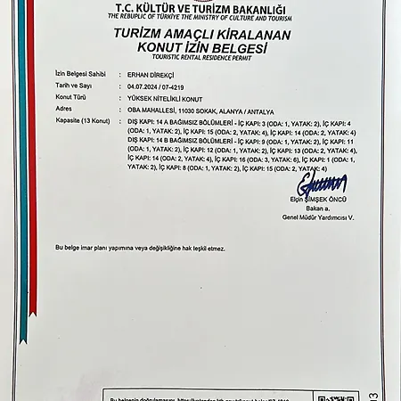 Silence Garden شقة ألانيا